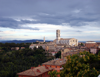 panoramica di Perugia