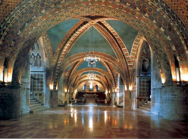 Assisi Basilica interna