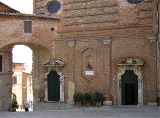 la chiesa di Panicale