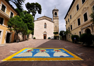 la infiorata di San Gemini