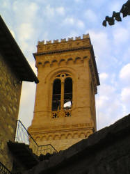 Campanile della Chiesa Parrocchiale di Santa Maria Assunta.
